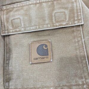 Carhartt Brown Canvas Work Jacket